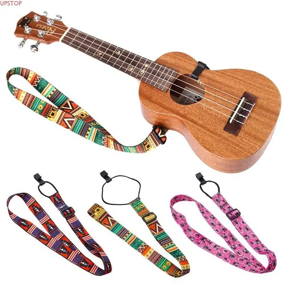 Correia De Guitarra UPSTOP , Cintos Ajustáveis De Poliéster , Estilo Étnico Para Ukulele