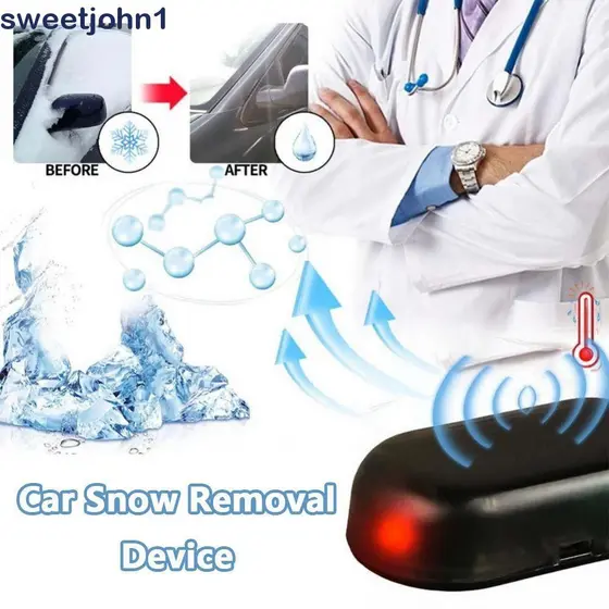 SWEETJOHN1 Instrumento Removedor De Neve Anti-Gelo , Anticongelante Para Carro