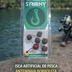 Anteninha Pé de Galo Storny Fishing – Isca Artificial Matadora para Tambaqui em Pesqueiro Pesca Esportiva