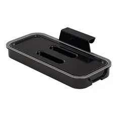 Lixeira de Cozinha para Armário Ecoblack com Sacolinha Higiênica Prática Encaixa na Porta Plasutil