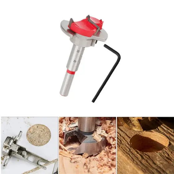Broca /Fresa Caneco Forstner 30mm para Dobradiça