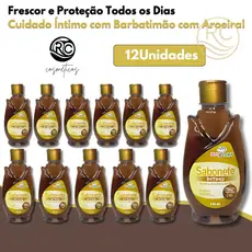 Kit Sabonete Íntimo Barbatimão e Aroeira NatyFlora – Proteção e Frescor  (12 Unidades de 240ml)