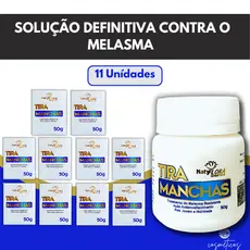 Kit com 11 Pomadas Clareadoras NatyFlora – Tratamento Intensivo para Melasma