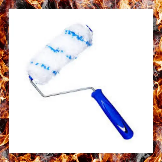 ROLO DE LÃ MICROFIBRA TIGRE 1338 COM CABO 15 CM