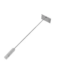 Espalha Brasa Puxador de Carvão Rastelo De Inox 68cm Rodo Longo Issi Grill