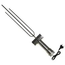 Espeto Giratório Elétrico Churrasco com Base Inox Flex Issi Grill
