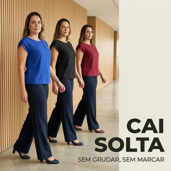 Blusa Feminina Manga Curta Tecido Sedinha Gross Blusinha Social Trabalho Basica P ao G1 Elegante