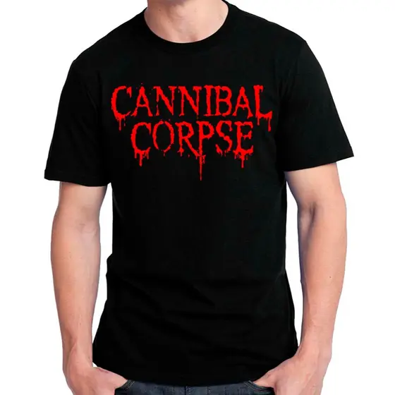 CANNIBAL CORPSE logo - camiseta, babylook, regata, manga longa e blusa moletom