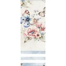 Marca Página Coleção Borboletas com Tassel Plastificado Personalizado - Produto Pré encomenda