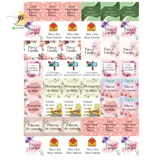 Adesivos para pregação por cartas jw fechar envelopes SELOS