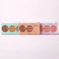 Kit Paleta Trio de Contorno, Blush e Iluminador Tropical Skin - Dapop
