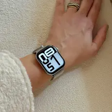 Smartwatch W10 Mini 41mm Microwear Original Ideal para pulsos finos - 2 pulseiras, película e case