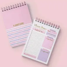 Planner Diário Personalizado | Organize suas Tarefas do Dia|Agenda Produtiva com Nome|Envio Imediato