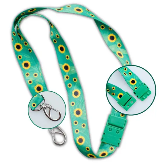 Cordão Identificador De Doenças não visiveis - Girassol