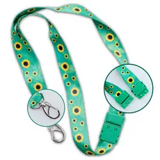 Cordão Identificador De Doenças não visiveis - Girassol