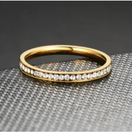 Anel Aparador 3mm 4mm em Aço Inoxidável Presente casamento viagem