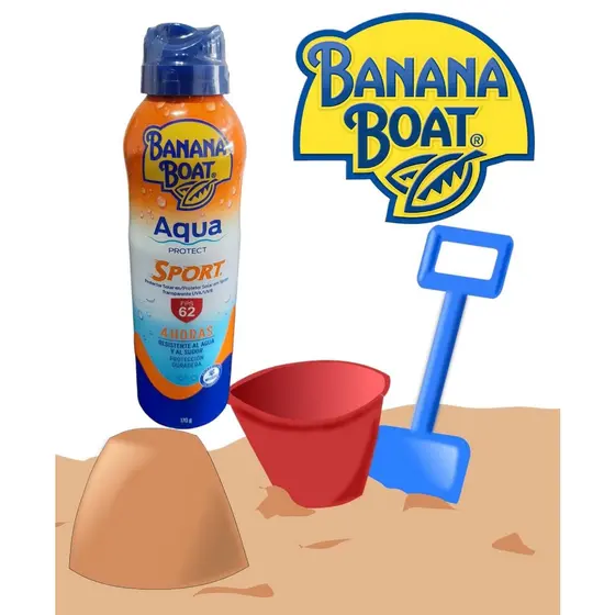 Protetor Solar Banana Boat Aqua Sport Fps50 170g