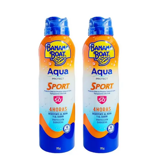 Kit com 2 Protetores Solar Banana Boat Aqua Sport 170g