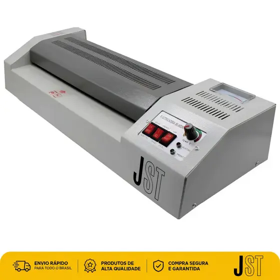 Plastificadora Laminadora A3 JST PL-320 600W 127V Quente e Frio