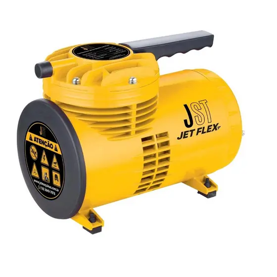Compressor de Ar Portátil Jet Flex 220V 1/4HP com Pistola JST