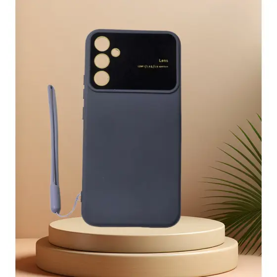 Capinha Capinha  De Celular  Compatível A34 Proteção Câmeras Aveludada Com Silicone Com Pulseira Liso REF（ YV3）