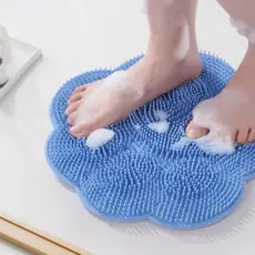 Esponja Massageador Ventosas Pés e Costas Banho 30x30