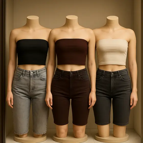 Top Tube Cropped – Tomara que Caia, Confortável e Sem Bojo | Tecido Duplo