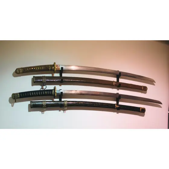 Suporte De Parede Para Katana E Espada Organizador Decorativo Criativo Resistente Acompanha parafuso