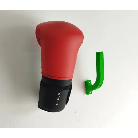 Par de Suporte de Parede para Luvas de Boxe + Parafuso Bucha