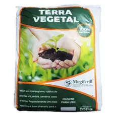 Terra Vegetal 10kg Adubada Mogifertil.