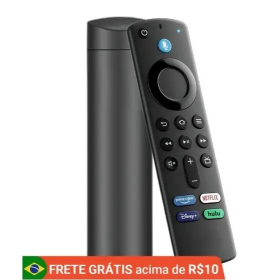 Controle Remoto Com Voz Para Amazon Fire Stick Tv Compatível com Modelo: Lite, 4K, 2 ger, 3ger, 4ger