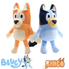 Bichinhos de Pelúcia Bluey e Bingo 28cm Super Macio Ante Antialérgicos Infantil | YOUTOP FIT