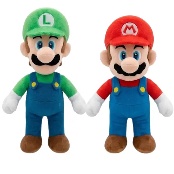 Pelúcia Musical Super Mario ou Luigi 25cm | Brinquedo Infantil Macio | YOUTOP FIT