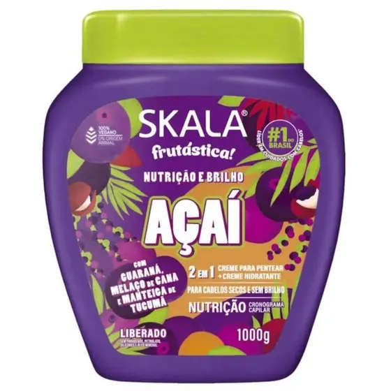 SKALA CREME TRATAMENTO ACAI 1KG