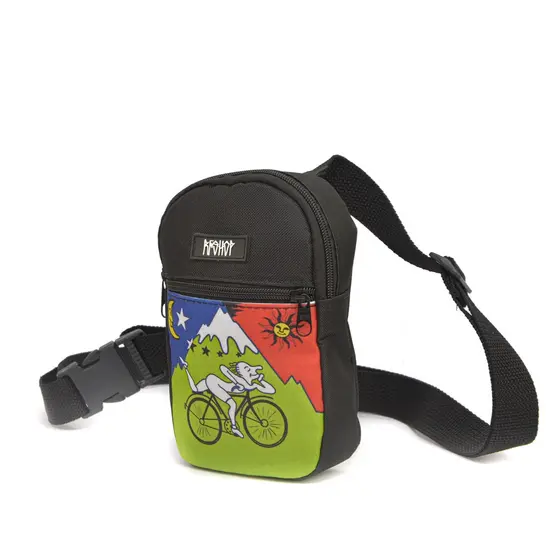chest bag mini bolsa transversal unissex