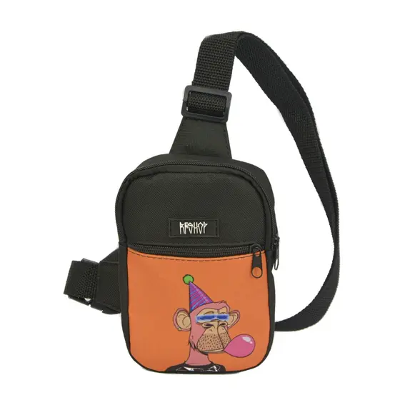 Chest Mini Bolsa Peitoral Unissex nft macaco
