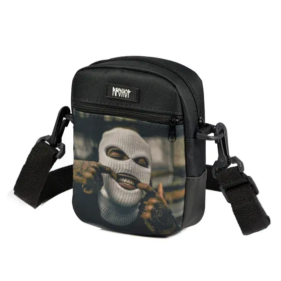 Shoulder Bag Masculina Streetwear Nécessaire Pochete Lateral Estilosa
