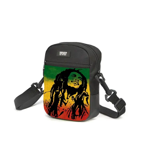 Shoulder Bag Bolsa Tiracolo Bob Marley Reggae Streetwear