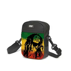 Shoulder Bag Bolsa Tiracolo Bob Marley Reggae Streetwear