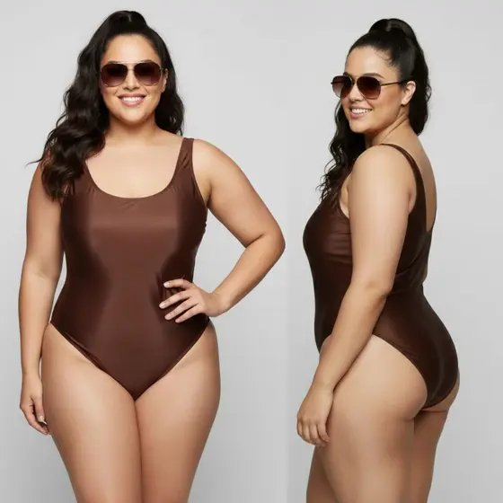 Body Plus Size Feminino Moda PRAIA VERÃO