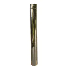Cano Inox Para Chamine 110 Mm / 1m Fogão A Lenha