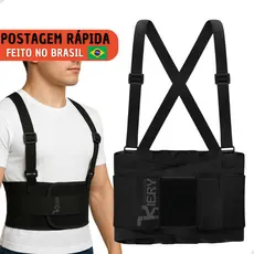 Cinta Para Coluna Masculino Lombar Corretor De Postura Protetor