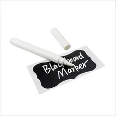 1 Caneta Giz Líquido Branco Para Quadro Preto ou etiquetas pretas ou  P/personalizar Óculos De Sol
