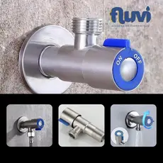 Válvula de Esfera 1/2" Inox 304/201 - Saída Única Ou Dupla - Acessório Hidráulico Resistente-Fácil Instalação