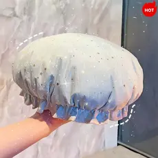 Touca de banho à prova de água , Uso Doméstico , Maquiagem , Cozinha , Capa Contra Poeir