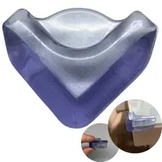 Kit 4 Protetores para Quina, Canto, Borda e mesa Silicone macio fácil aplicação