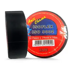 Fita Isolante Isoflex 10 Metros - 0,13mm X 19mm X 10m