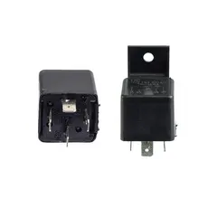 5 Relé Auxiliar Automotivo 4 Terminais Com Suporte Universal 40a 12v Para Fixação Tra 108202 Vidro Elétrico Buzina