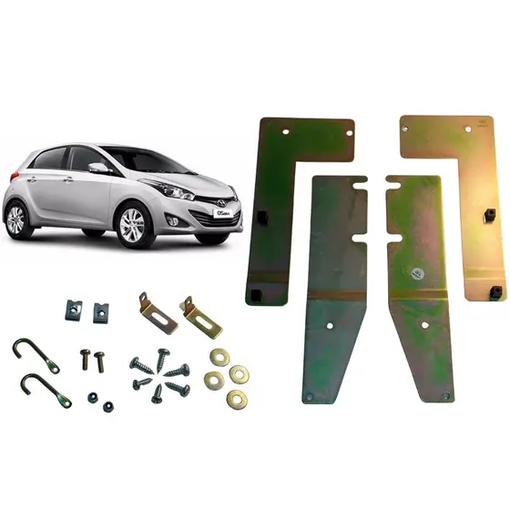 Kit Suporte De Trava Elétrica Hyundai Hb20 4p 2012 Em Diante