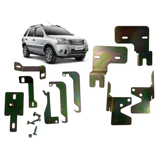 Kit Suporte De Trava Elétrica Ecosport 5 Portas 2003 A 2012